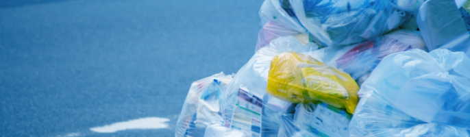 ゴミ回収の画像